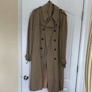 Men's Tan Trench Coat